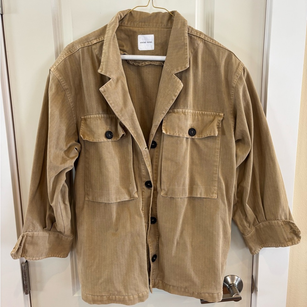 Anine Bing Tan Utility Jacket